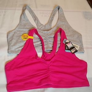 NWT Hanes 2XL Comfort Flex Bra 2pk